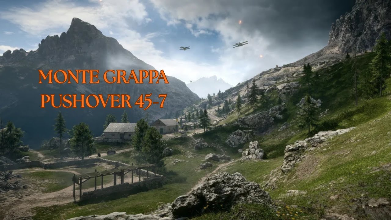 Battlefield 1 Monte Grappa Pushover
