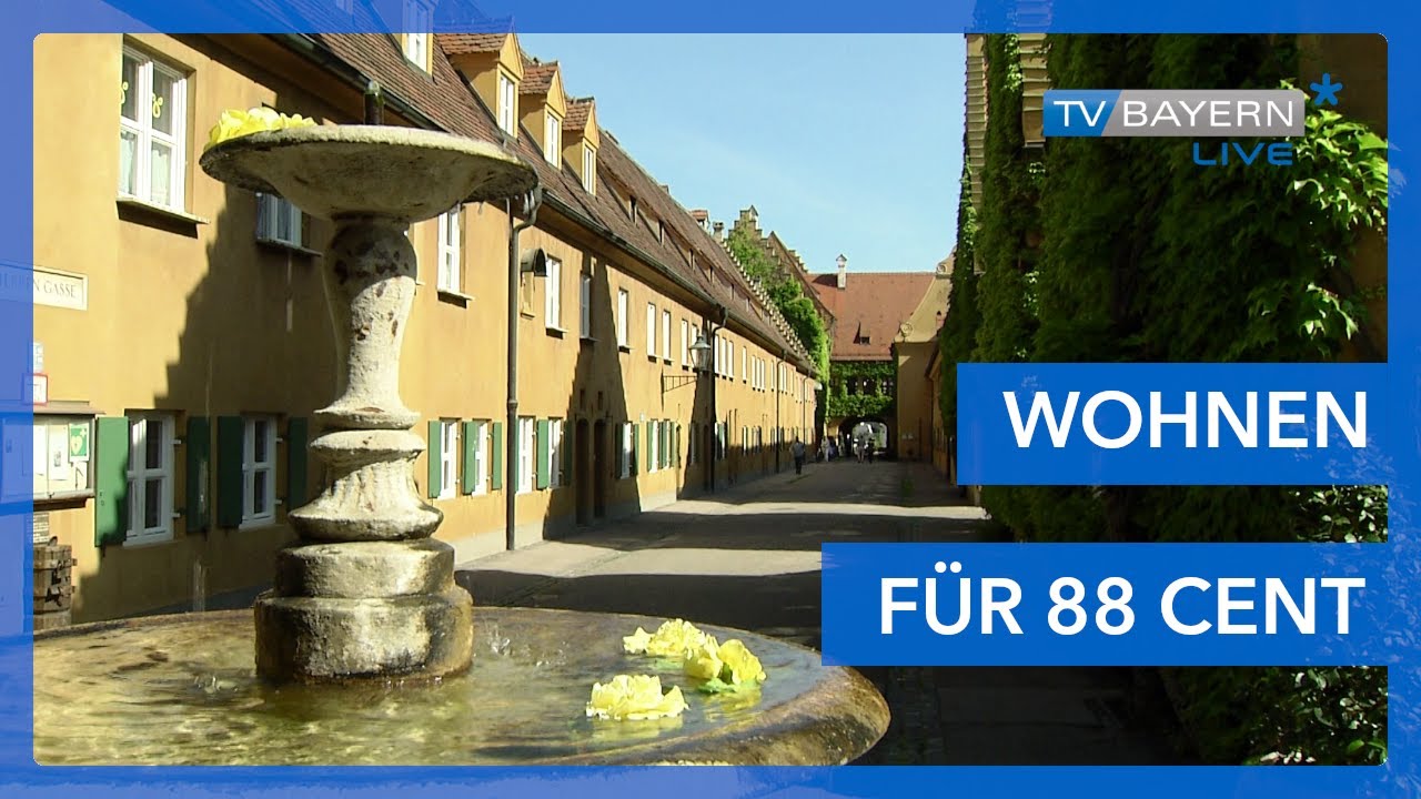 Wohnen für 88 Cent | 500 Jahre Fuggerei Sozialsiedlung