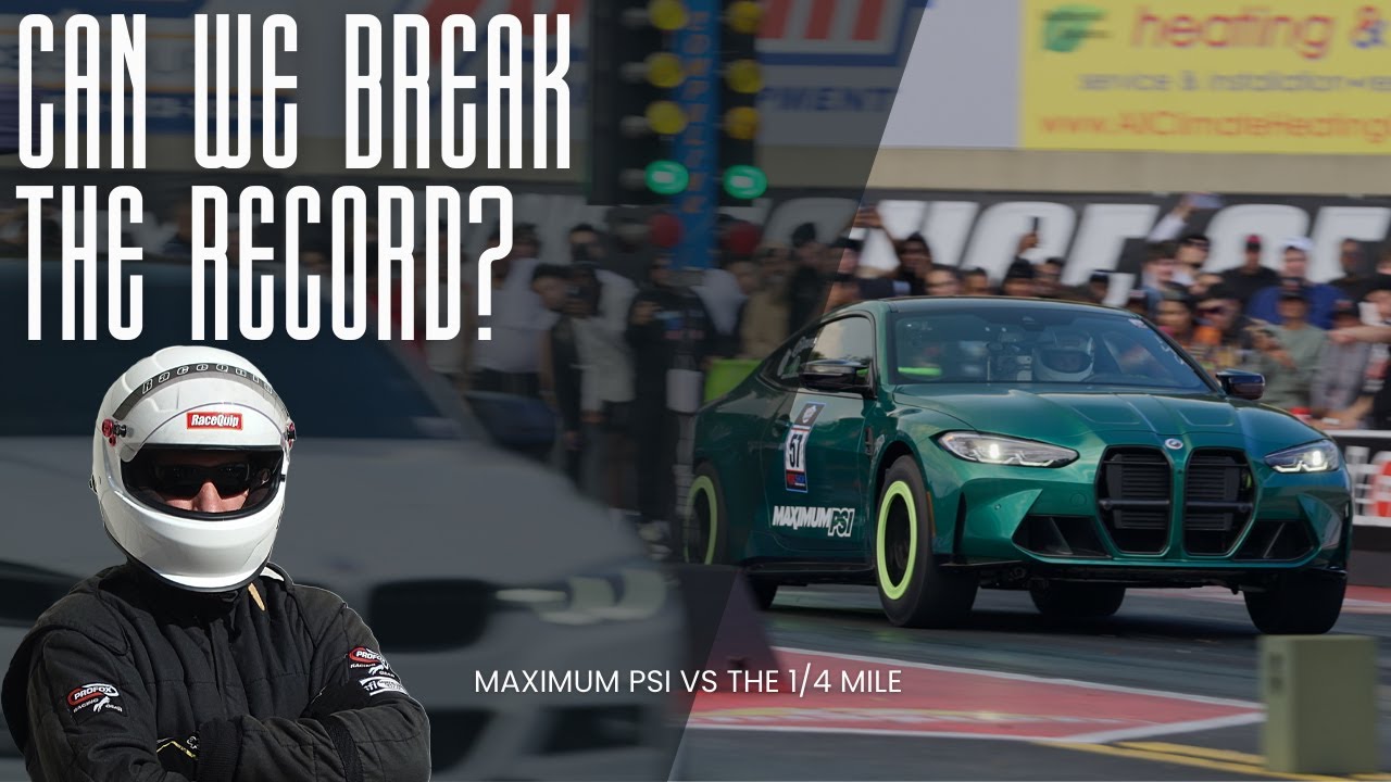 We took our 1500+WHP M4 to the drag strip for it's first full passes!