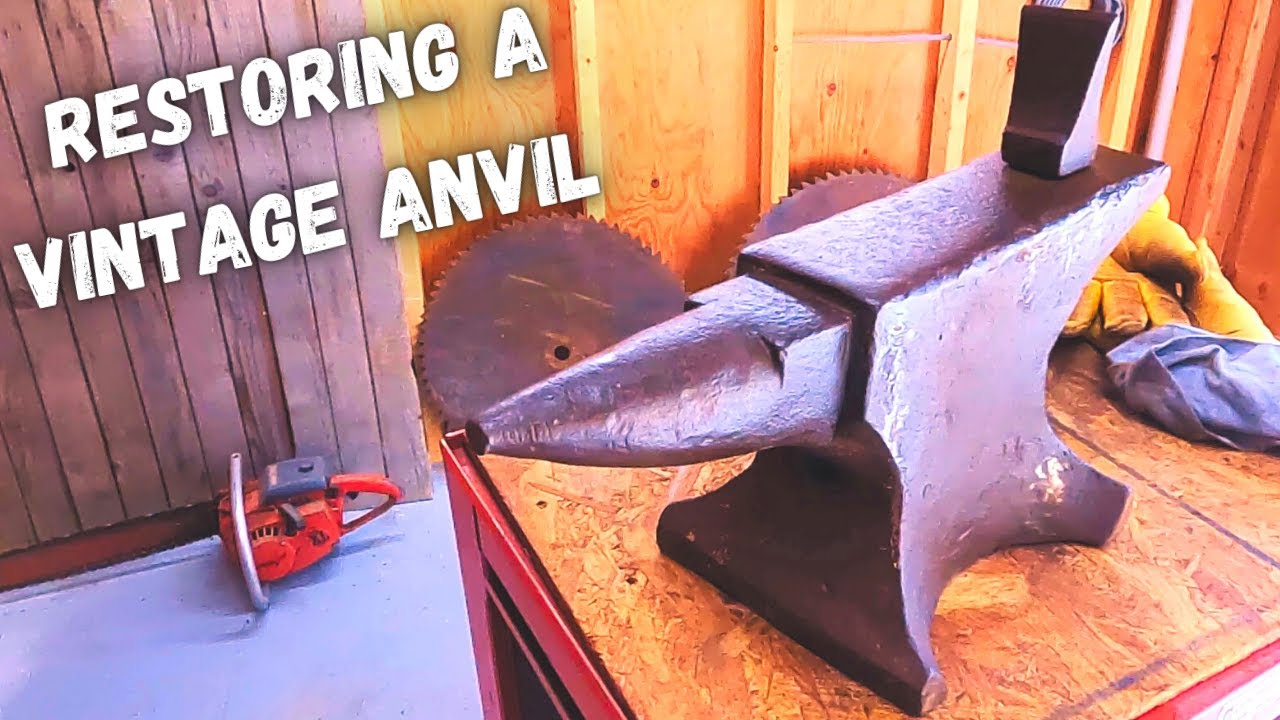 Rescuing an Antique Anvil from an Old Barn ~ Essential Craftsman Style Restoration ~ Peter Wright