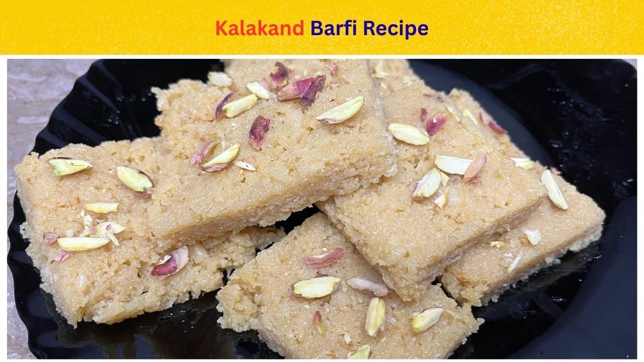 Kalakand Barfi Recipe | Kalakand Recipe | Kalakand Mithai |