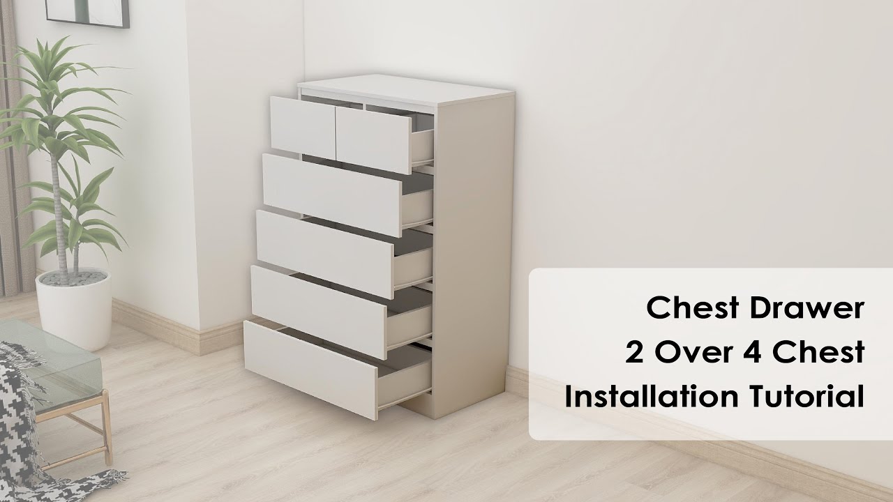 Chest Drawer 2 Over 4 Chest Installation Tutorial