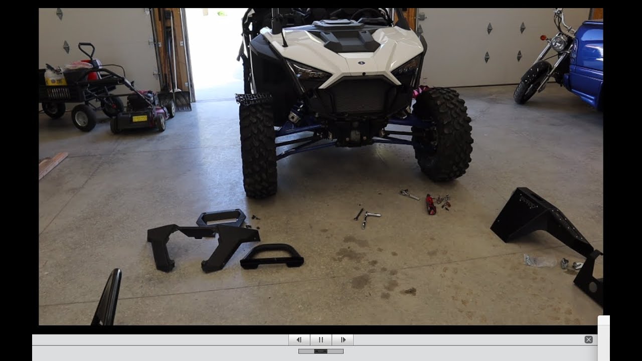 RZR PRO TMW Dominator Winch Bumper