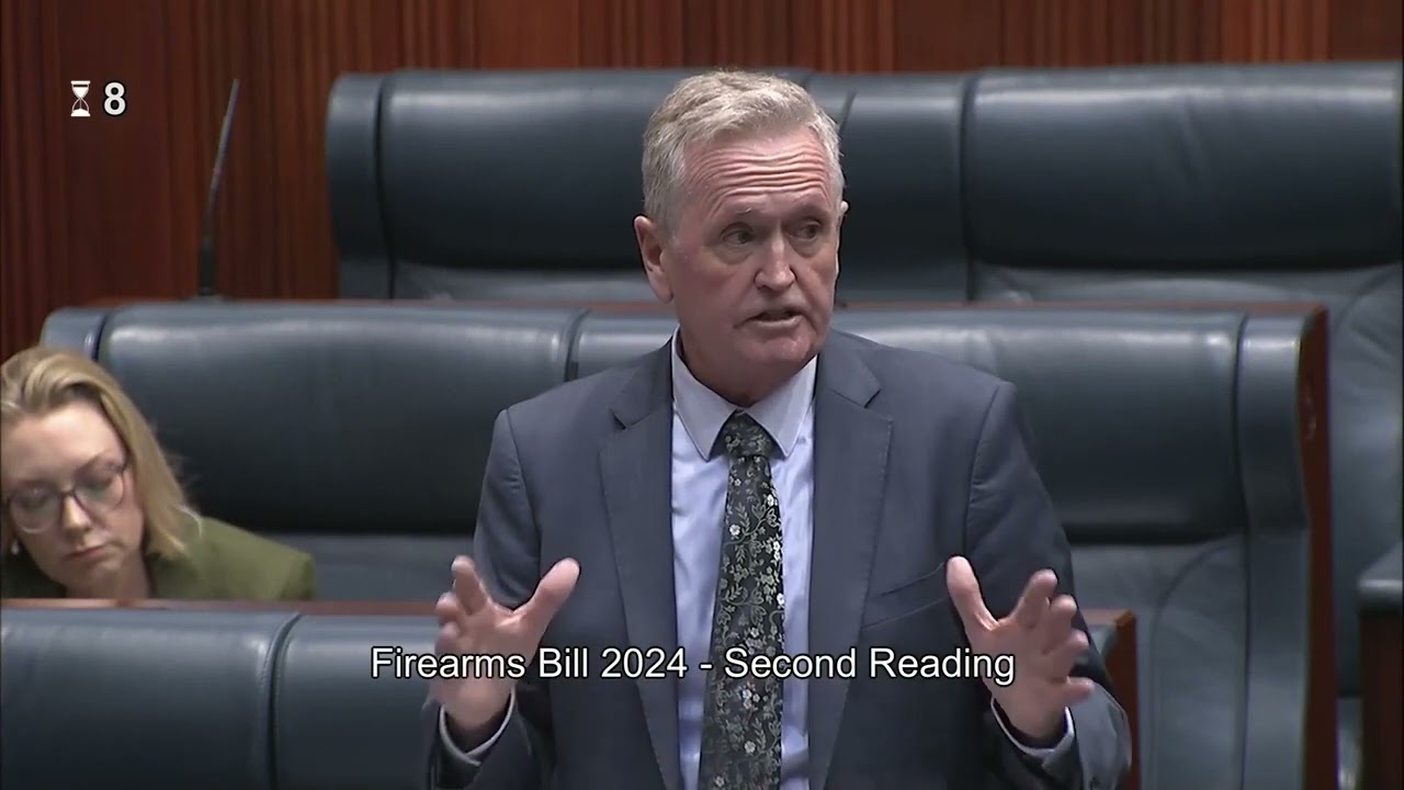 Firearms Bill 2024 Second Reading Speech - Shane Love MLA - 13 March 2024