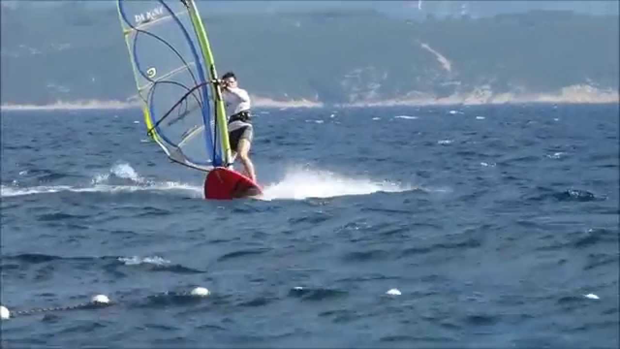Spring 2014 windsurfing at Bol, Brac