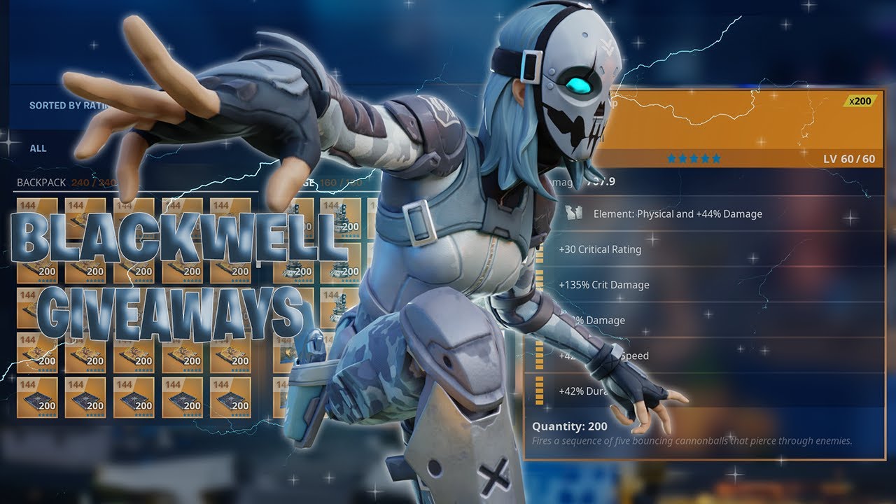 Live Save The world 144 Trap giveaway #Live #SaveTheWorld #Fortnite #Giveaway #Traps #Fortnite #STW