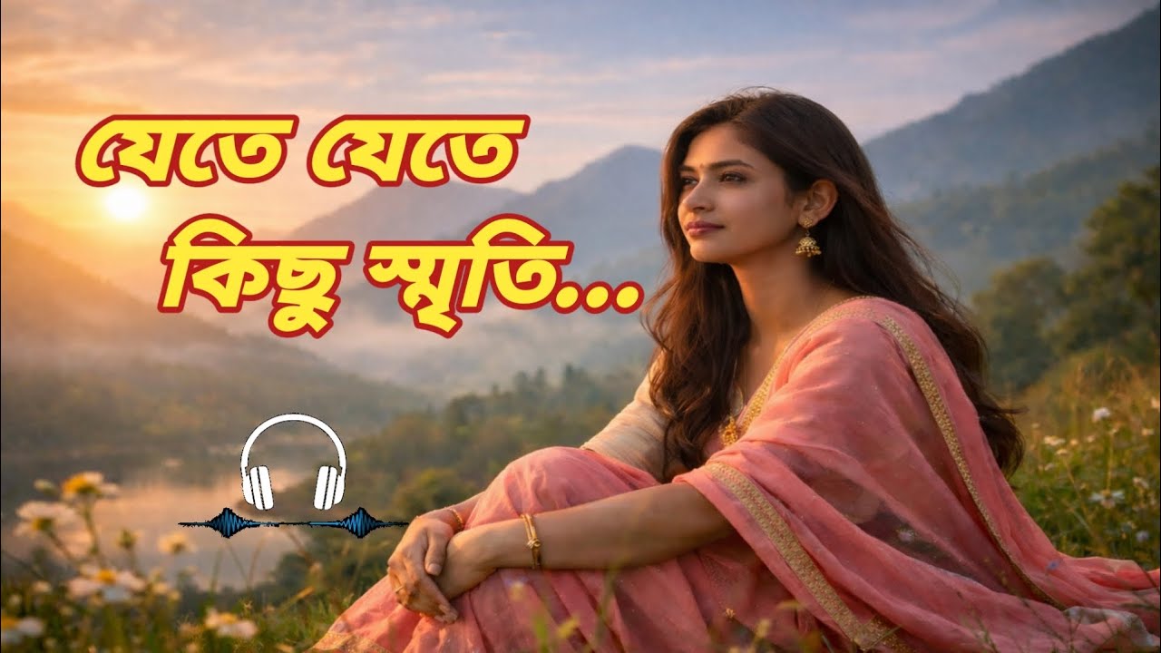 যেতে যেতে কিছু স্মৃতি | Jete Jete Kichu Smriti | 2026 New Bengali Emotional Song Lyrics Video#song 