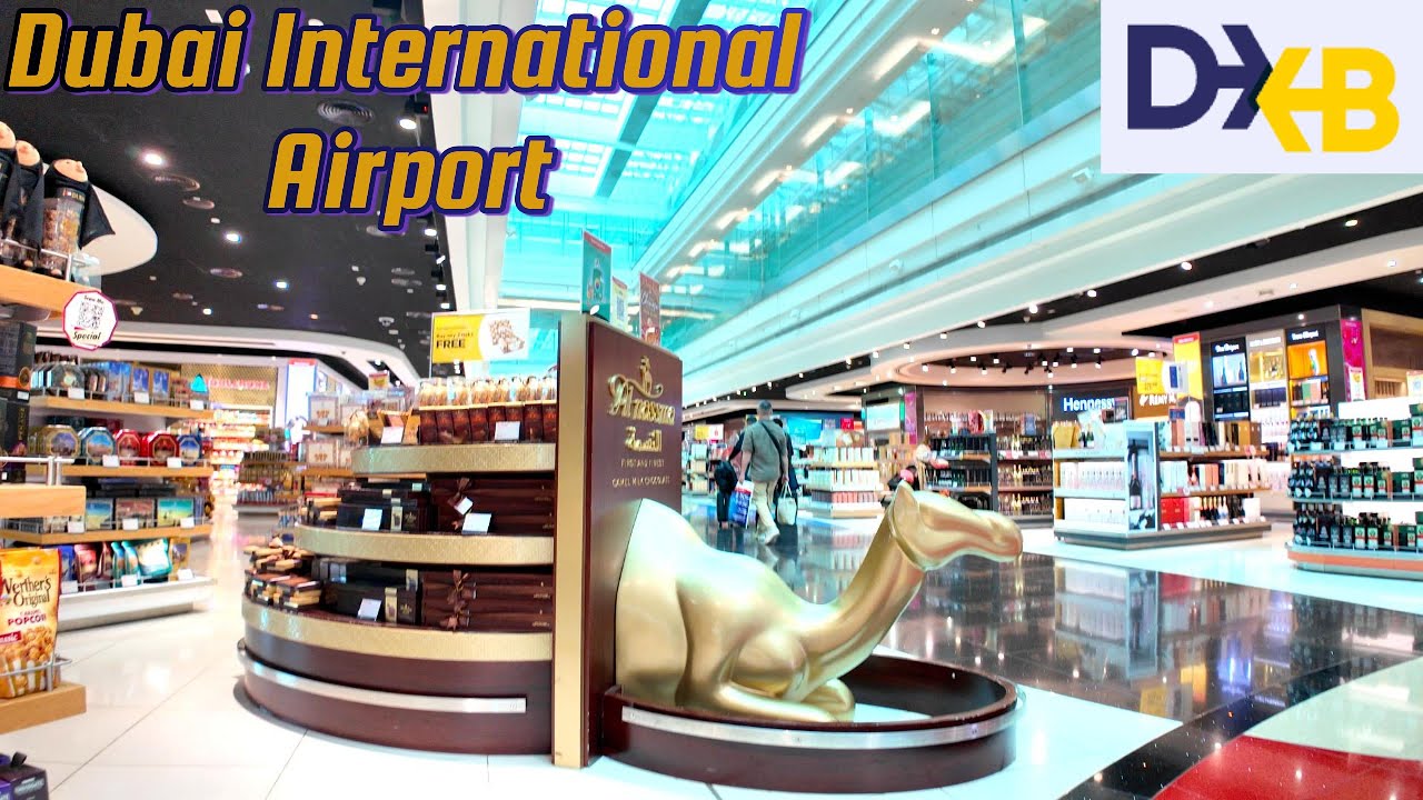World's Busiest & Luxurious Airport with Largest Terminals & Hub of A380 Dubai International UAE