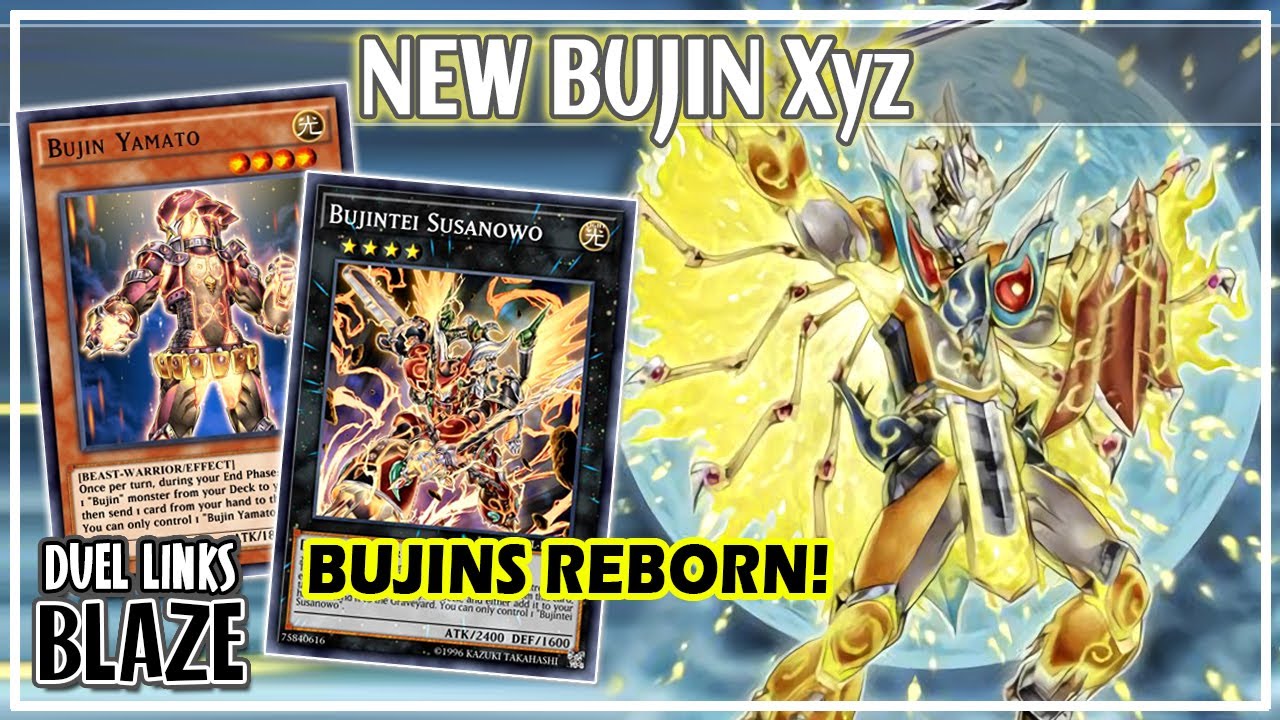 New POWERFUL BUJIN Xyz! Ft. Bujintei Susanowo [Yu-Gi-Oh! Duel Links]
