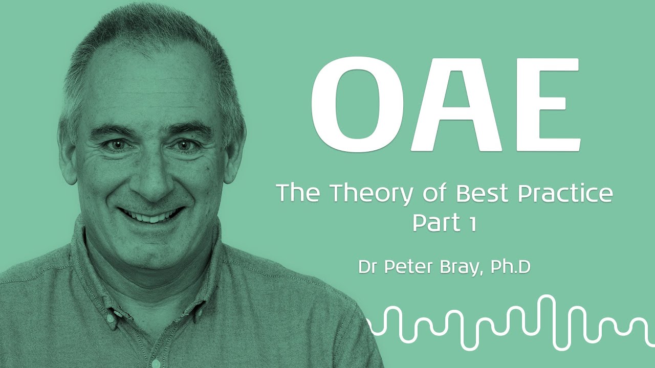 OAEs: The difference between TEOAE, DPOAE and SFOAE (Part 1/3)