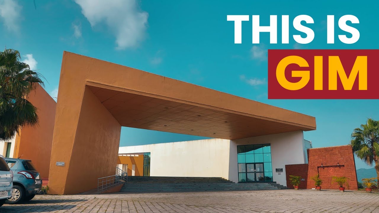 This is Goa Institute of Management
