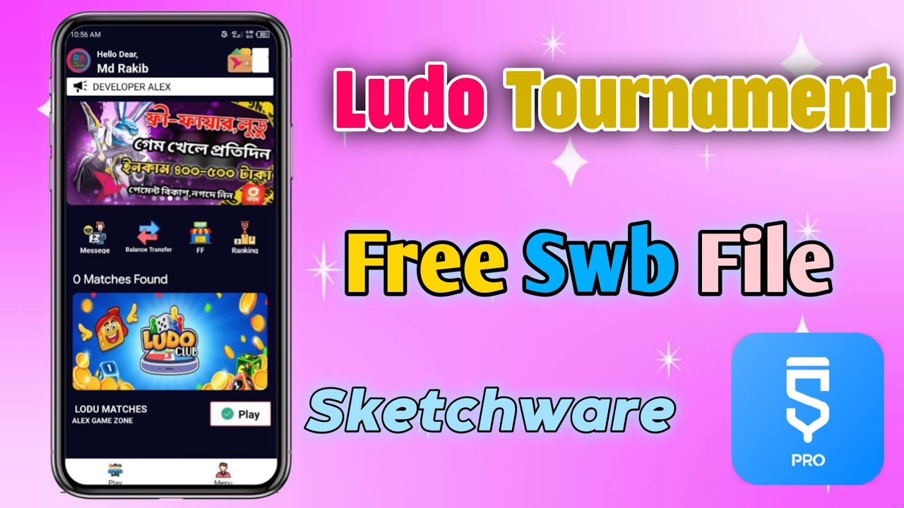 Ludo Tournament Project In Sketchware | Free Download | Tournament Swb Project | #sketchware