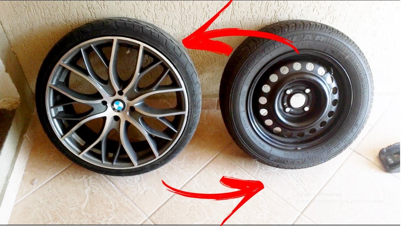 Mudando de aro 14 para aro 18