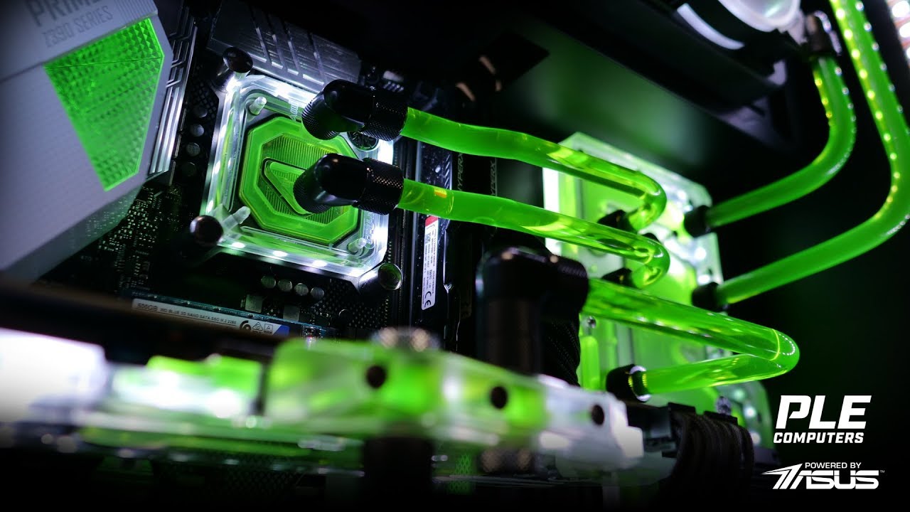 Bykski Watercooled RTX 2070 Gaming PC
