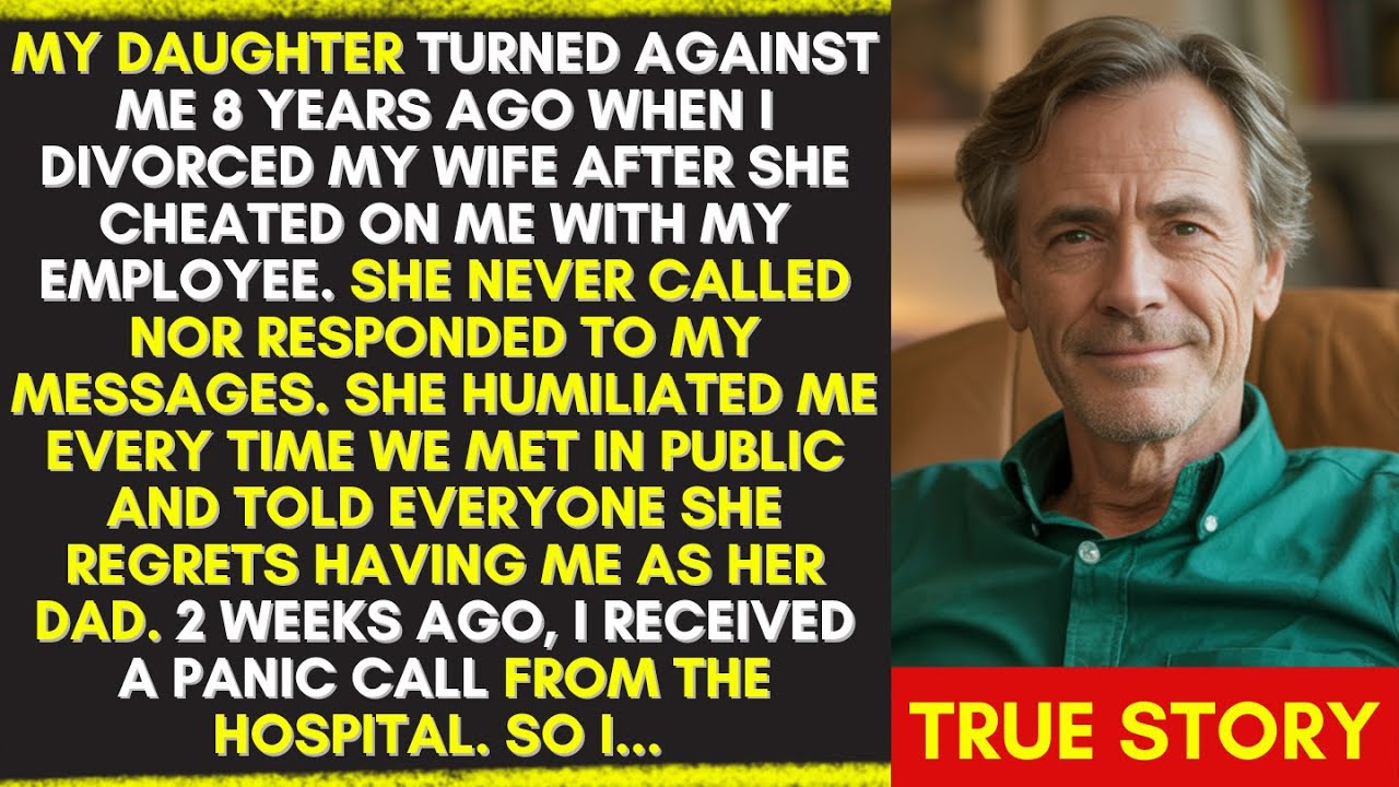 MY ENSTRANGED DAUGHTER FINALLY CALLED ME BACK FROM THE HOSPITAL. THE REASON...
