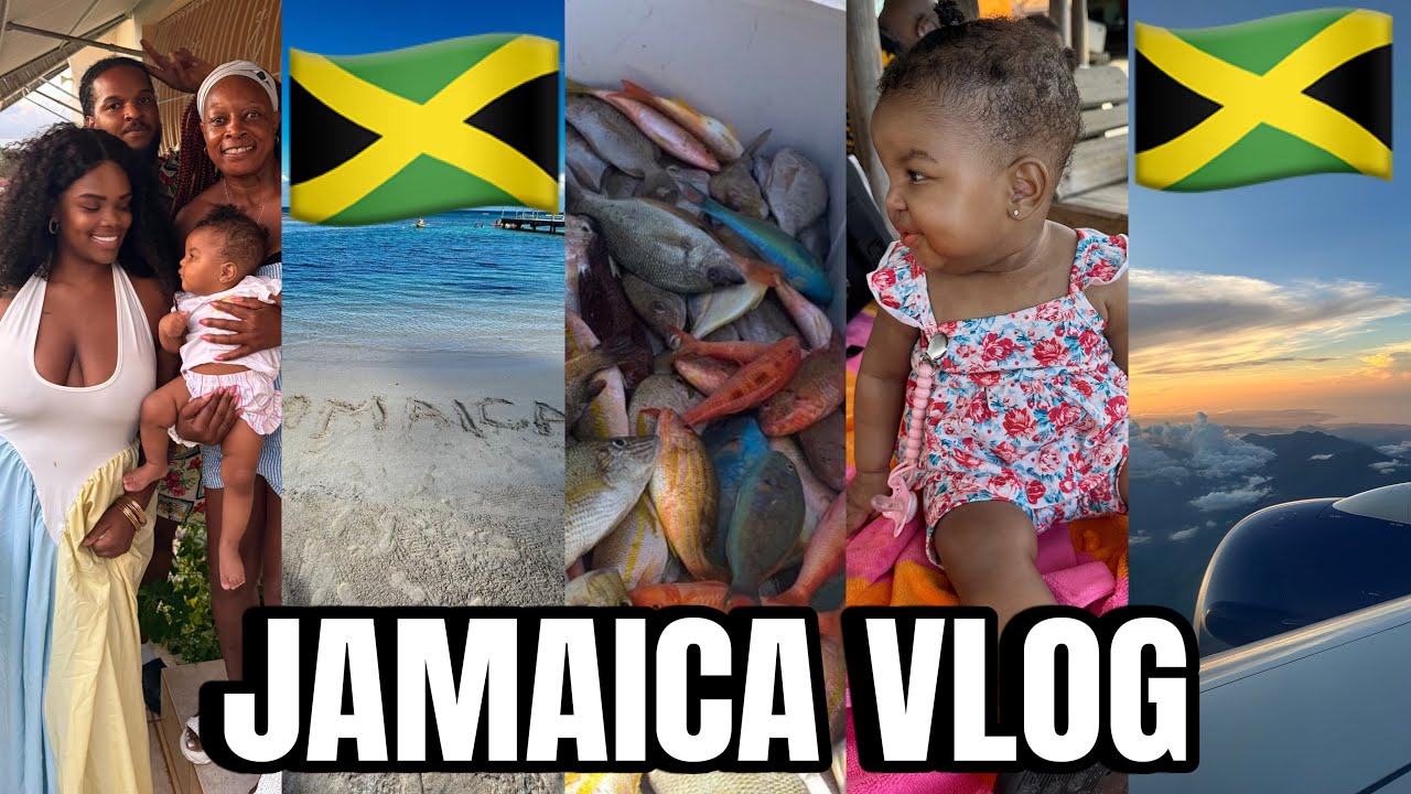 ЯМАЙСКИЙ ВИДЕОБЛОГ 🇯🇲 | Аэропорт Гатвик Моя дочь встречается со своими братьями и сестрами, пляж ...