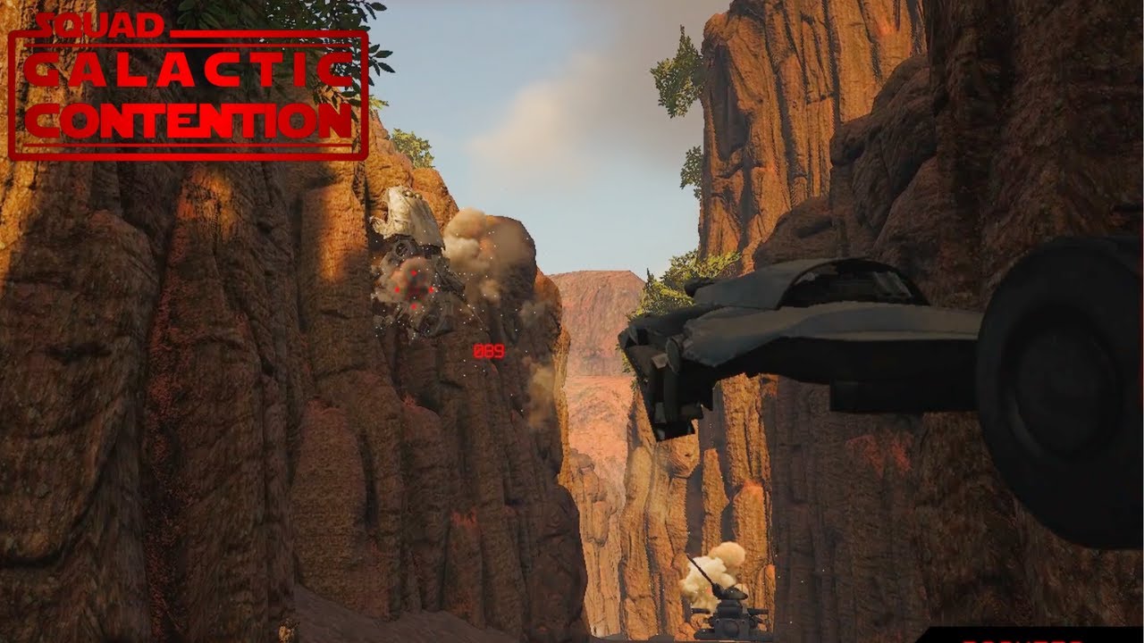 The Battle of Morak Canyon | Squad Galactic Contention