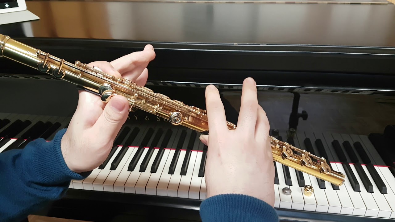 Changing Sound of a Flute by exchanging crowns.
