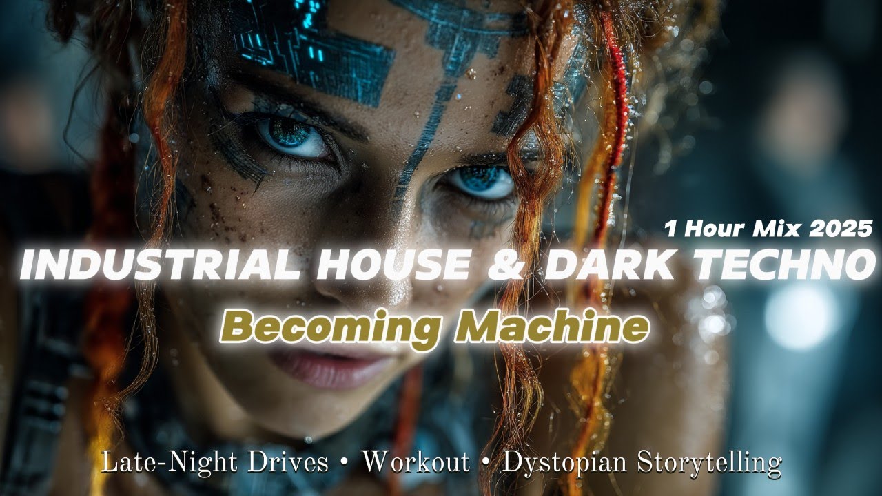 🤖 Industrial House & Dark Techno - Becoming Machine (Dystopian  Storytelling)  | 1 Hour Mix 2025