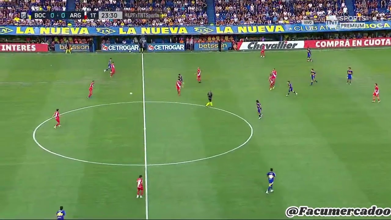 FEDERICO FATTORI VS BOCA JUNIORS