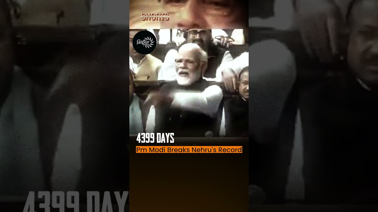 PM Modi Breaks Nehru's Record As Longest Serving PM..