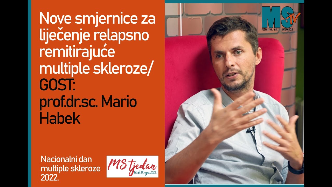 MSTV podcast: Nove smjernice za liječenje relapsno remitirajuće multiple skleroze
