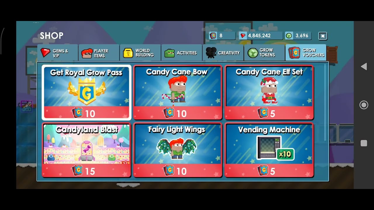 Getting 10 Royal Grow Pass Tokens | Growtopia