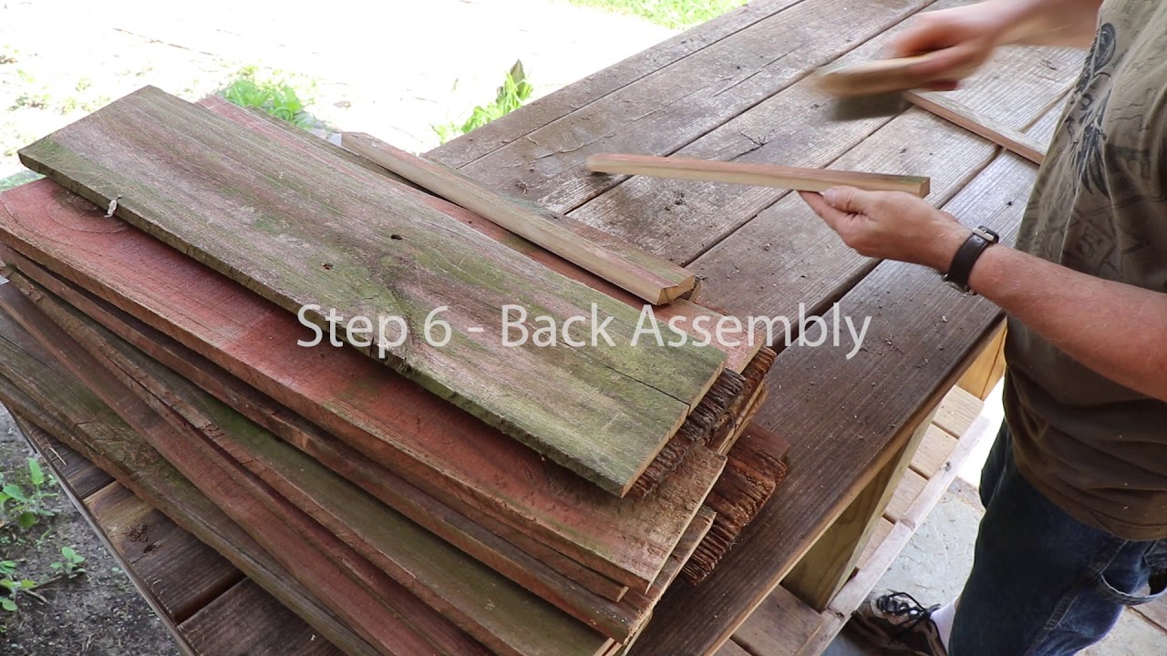 DIY Rustic Frames for Art or Patent Prints