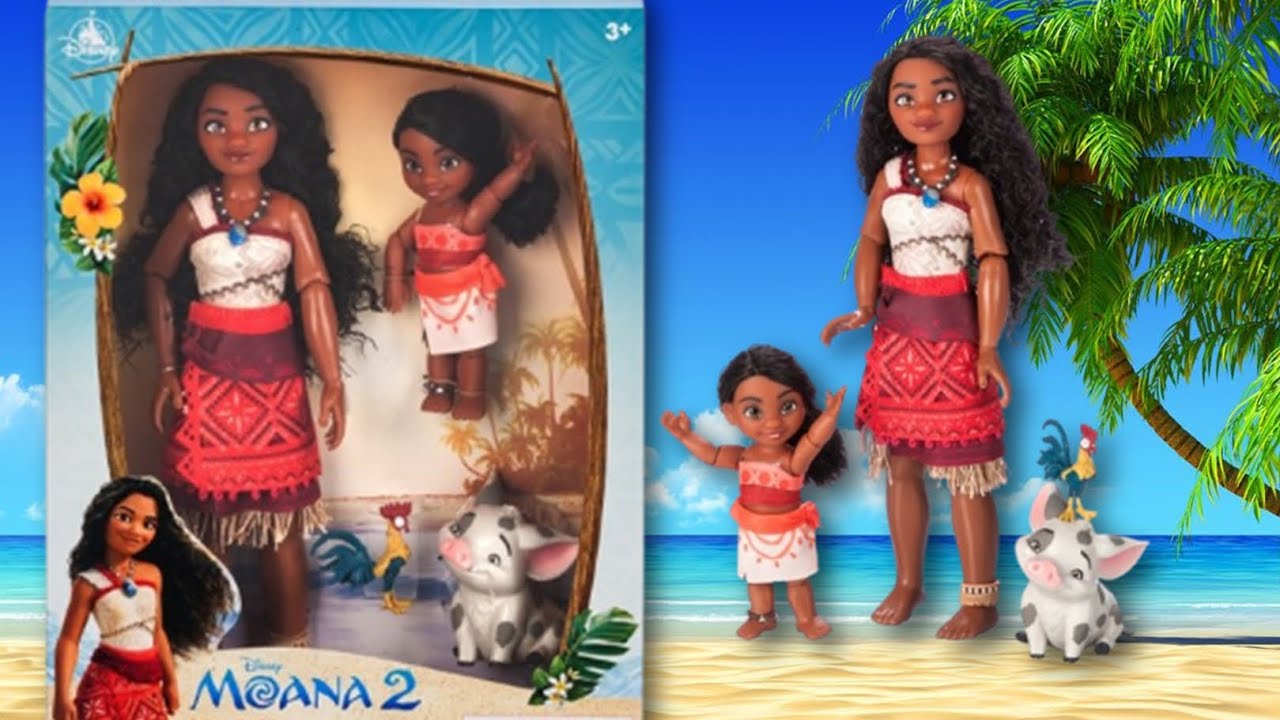 Moana 2: Moana and Sister Doll Set Review 🌺🏖️