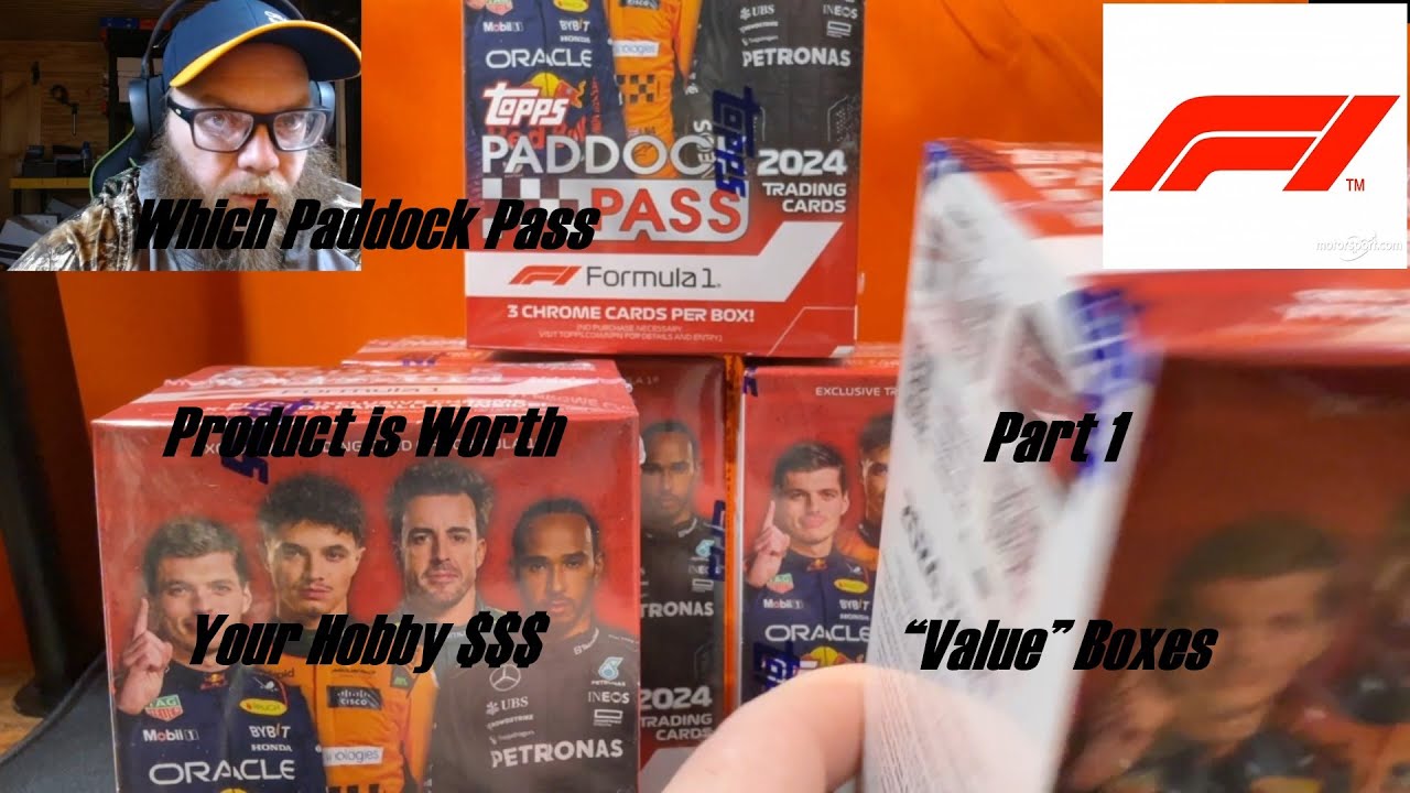 Best Value For Your Formula 1 Hobby Dollar? 2024 Topps Paddock Pass Blasters?