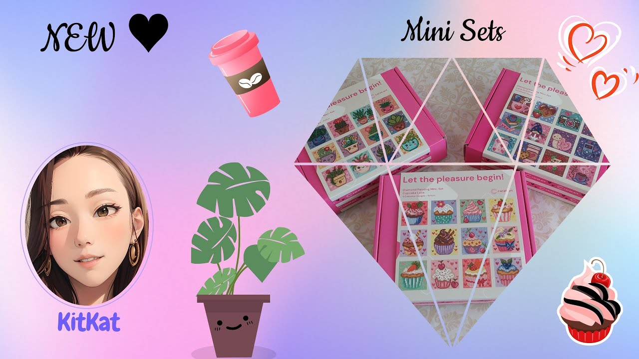 😍 Que des minis kits 💘 #news #minikit #diamondpainting 2026/5