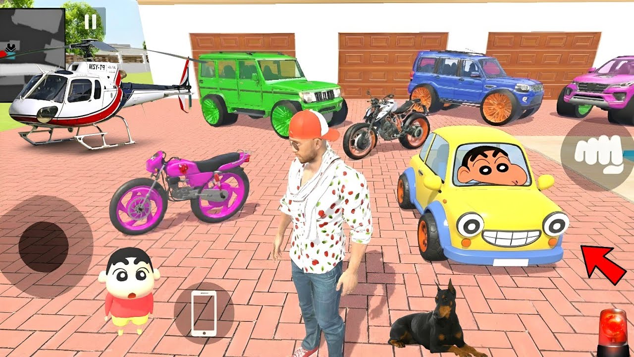 Franklin Ne Shinchan Ke Liye Car Purchase Krli 💥🤩 Indian Theft Auto Simulator Game 💥🤯