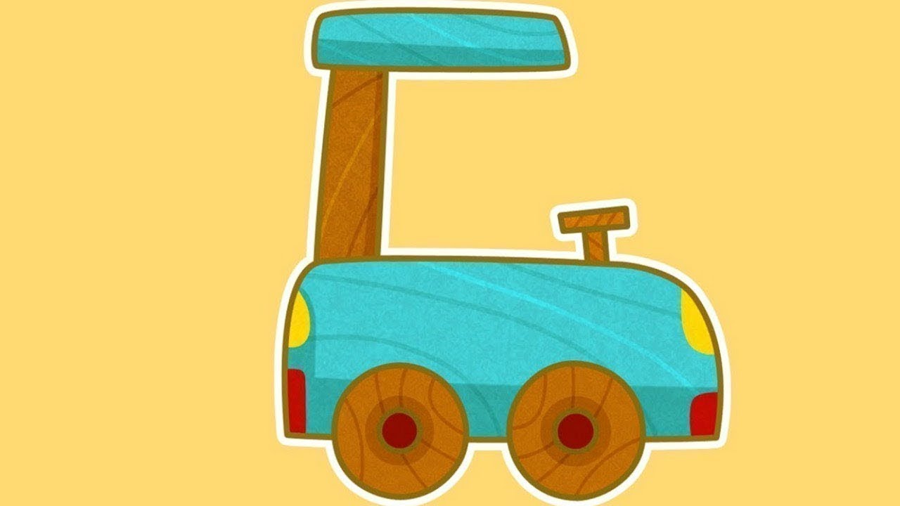 O Smart. Carros de brinquedo. Animação infantil.