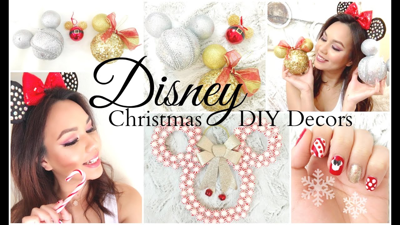 Disney Christmas DIY Decors | Amberallure