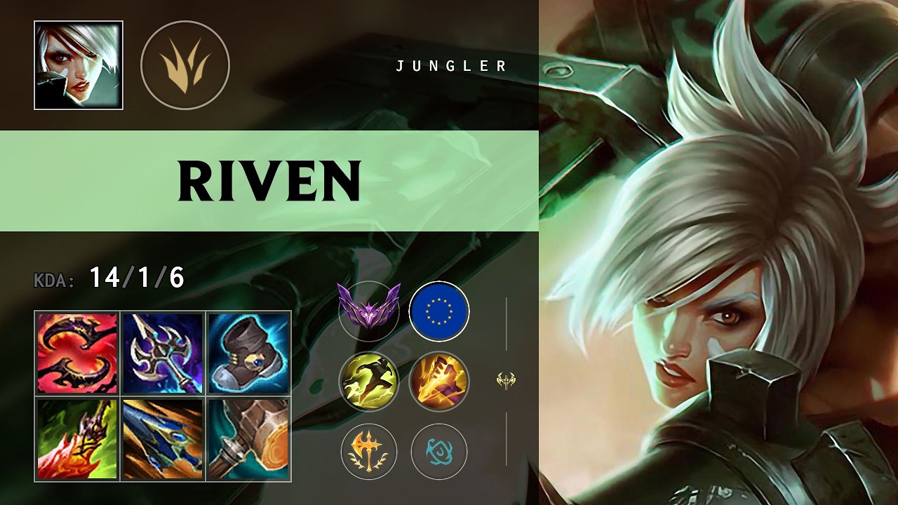Riven Jungle vs Graves - EUW Master Patch 26.13