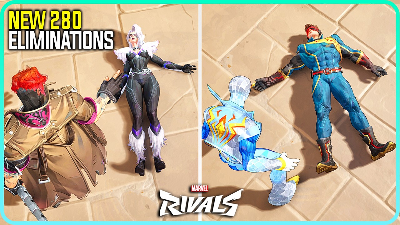 Все 280 НОВЫХ уникальных фраз убийств и смертей в Marvel Rivals