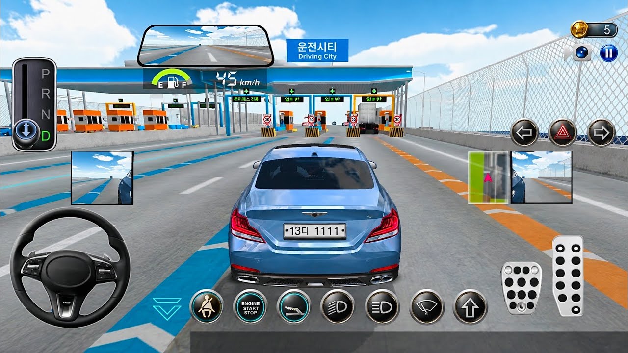 NEW GREY MERCEDES G63 HIGHWAY & TOLL PLAZA DRIVING TEST 😱 | 3D DRIVING CLASS GAMEPLAY