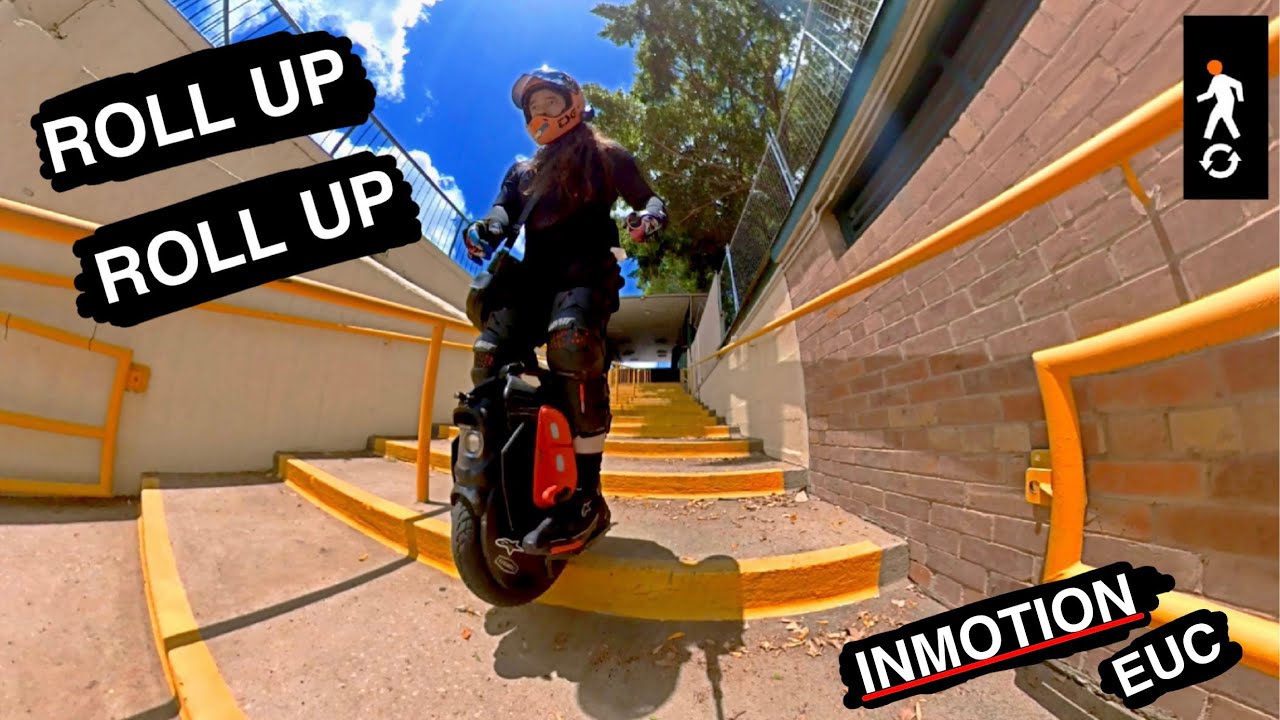 EUC MAIN ARENA! Found a dirt racetrack in the middle of a city & INMOTION POGO-ING with GRIZZLA PADS