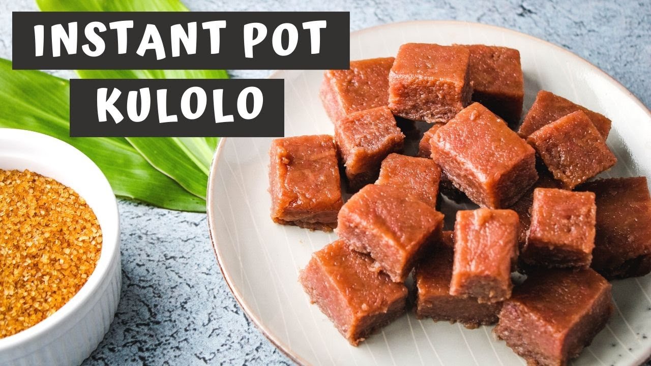 Как приготовить КУЛОЛО в мультиварке INSTANT POT, используя всего 3 ингредиента | Keeping It Relle
