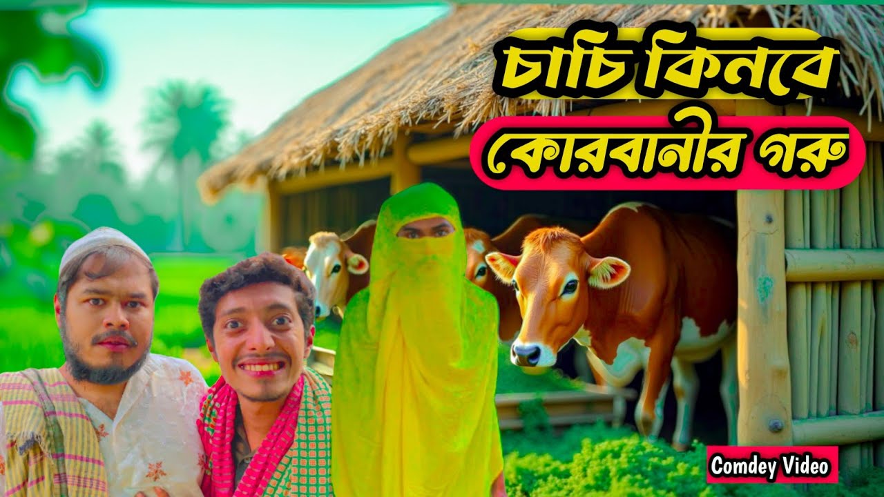 চাচি কিনবে কোরবানীর গরু | Bangla Fanny Video Ayan Ashik
