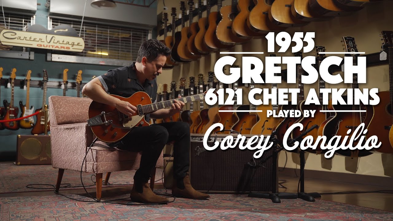 1955 Gretsch 6121 Chet Atkins played by Corey Congilio
