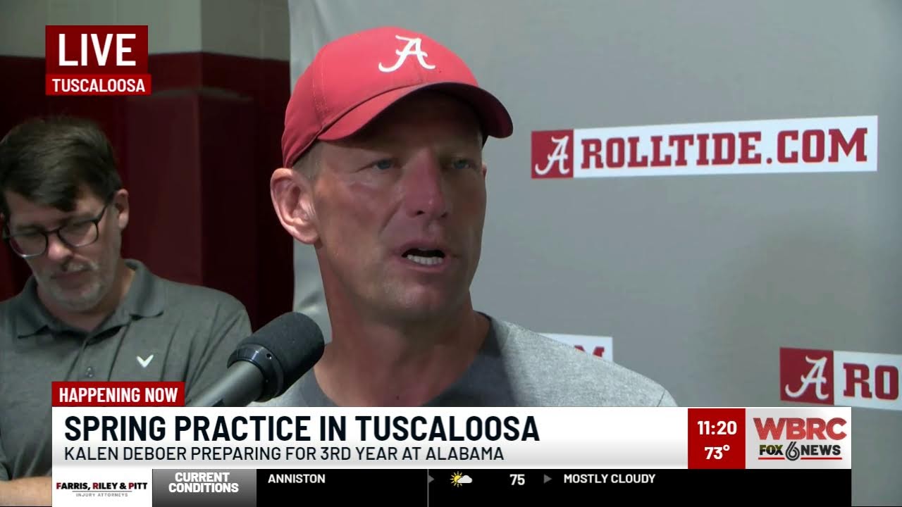 Kalen DeBoer News Conference