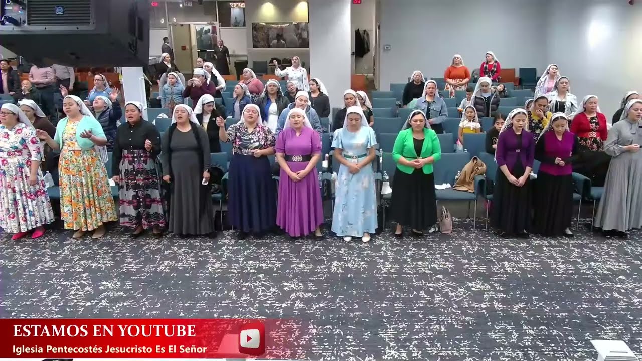 Coros pentecostales de fuego Hermana Mina desde Sterling VA USA #church #prayer 