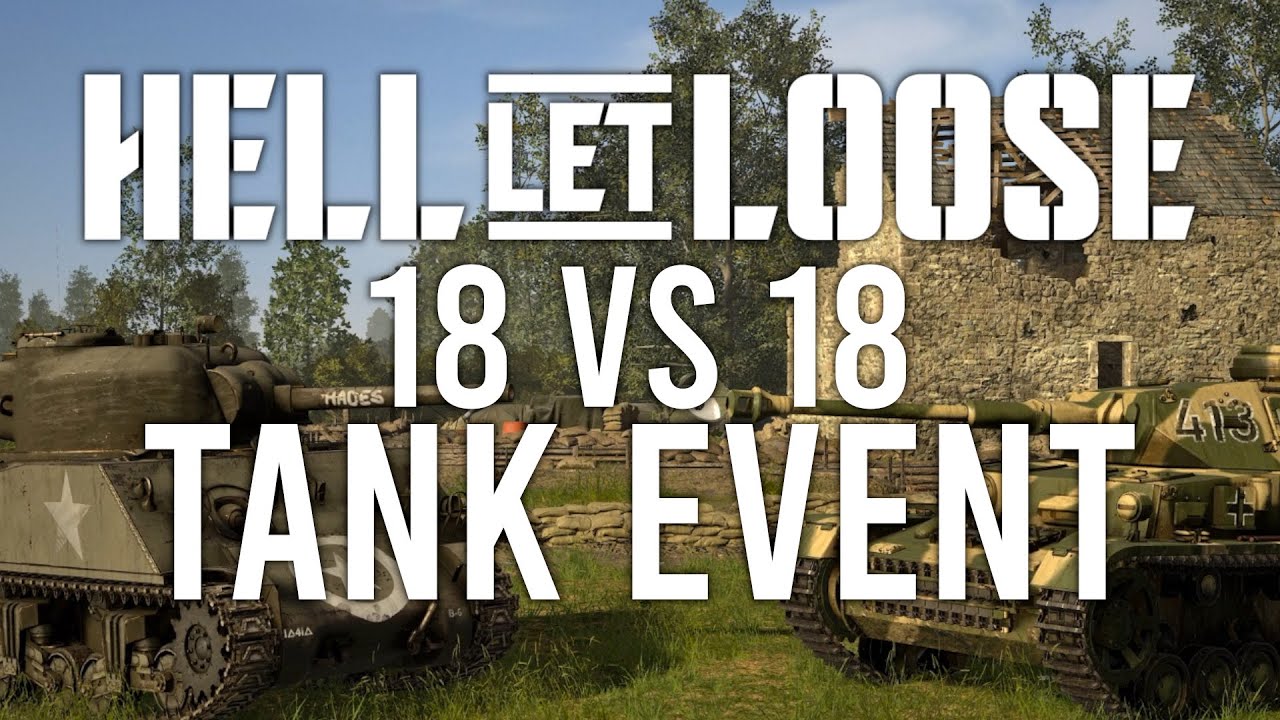Hell Let Loose - 18 vs 18 Medium Tank Event! (BEER Haus Tank Brawl I)