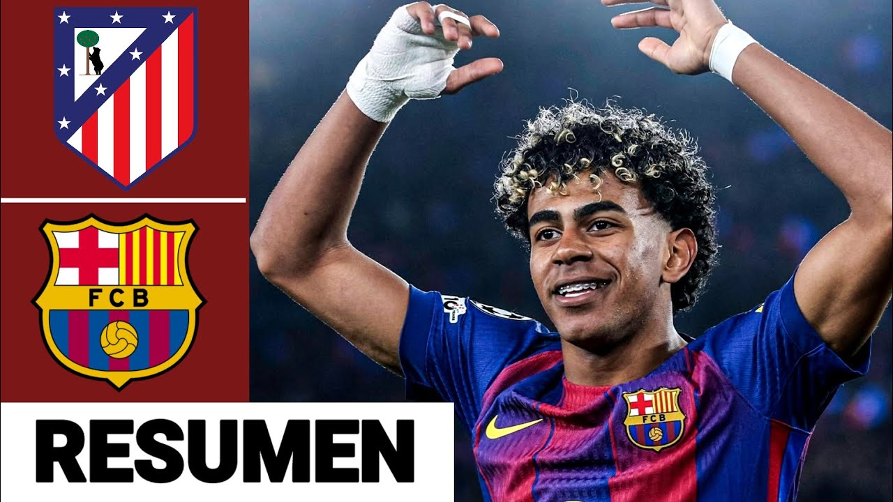 Atl&eacute;tico Madrid vs Barcelona Resumen y Goles | UEFA Champions League 2025/26