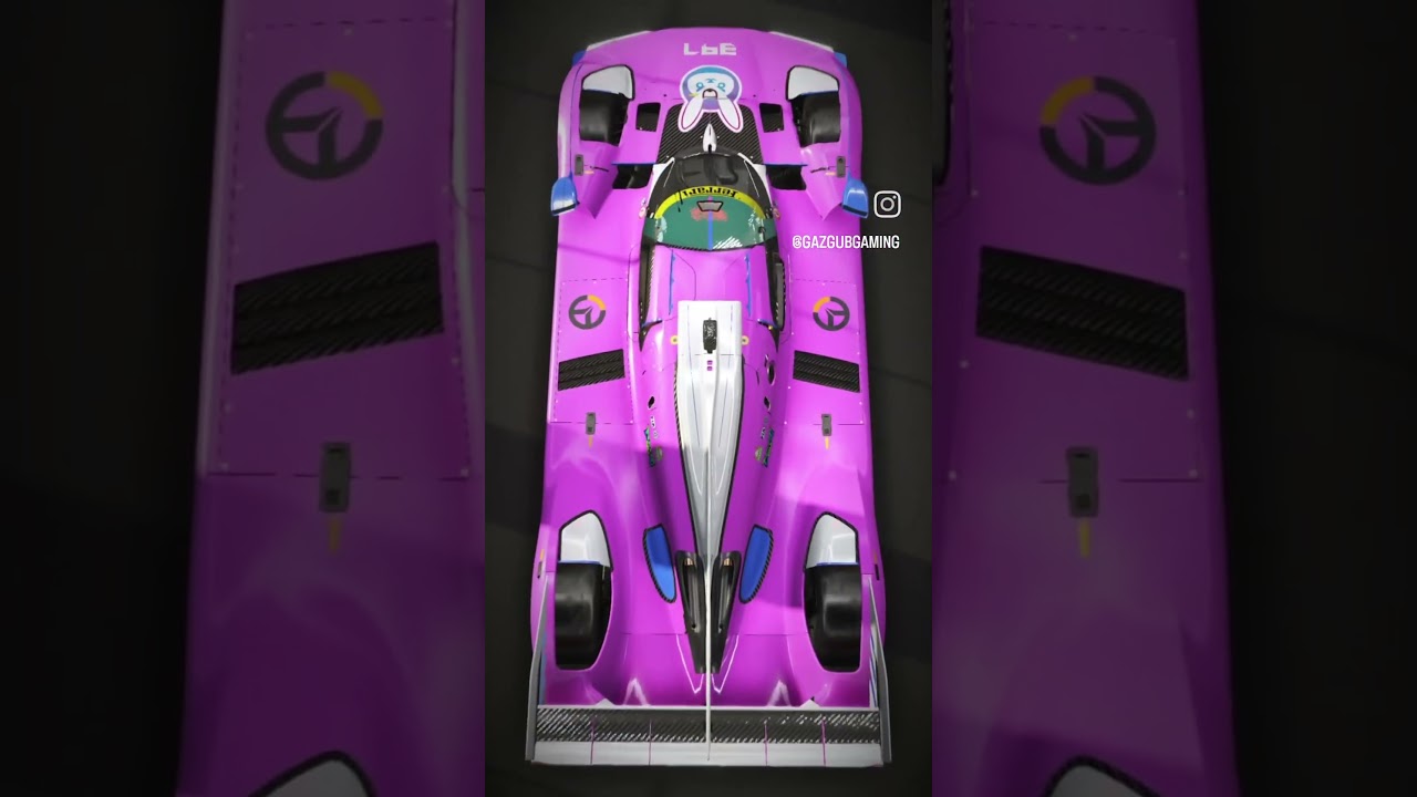 D.Va-Inspired Ferrari 499P Livery for Le Mans Ultimate! 💖🏎️