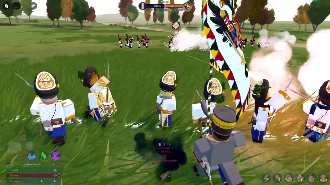 Roblox Napoleonic Wars | Alte Grenadiere Vs 84 Grenadiere