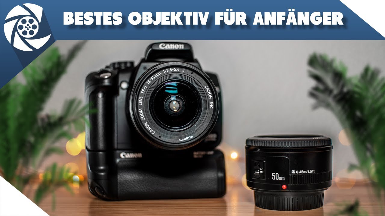 Das Beste Objektiv für Anfänger - 50mm 1.8 vs Kit Objektiv || CinemaStudios ||
