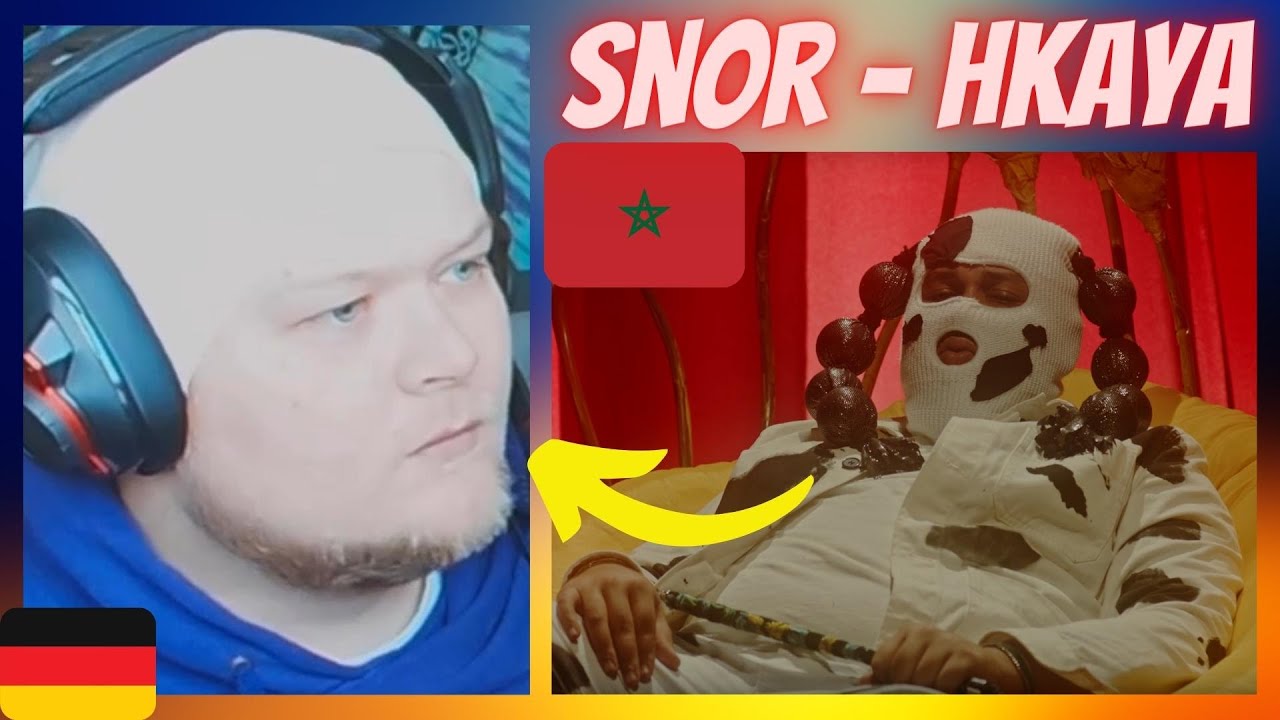 GERMAN Rapper reacts on 🇲🇦 Snor - Hkaya