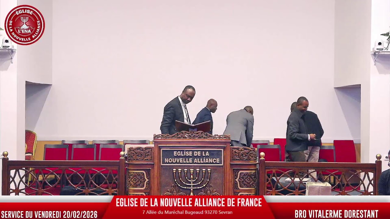 Service du vendredi 20/02/2026